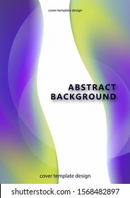 Abstract vibrant modern color design. Blurred texture of gradients. Background for banner, flyer, business card, poster, wallpaper, brochure, smartphone screen, 
