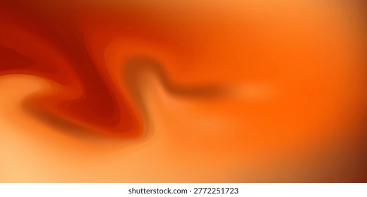 Abstract Vibrant Orange and Burnt Sienna Mesh Gradient Background with Smooth Liquid Flow Transitions