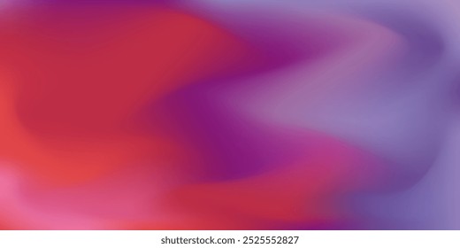 Abstrakter, lebendiger, roter und blassvioletter, fließender Vektor-Netzverlauf-Hintergrund. Helle magenta und lila Flüssigkeit digitalen Aquarell für Feuer Flamme Konzept, Leidenschaft Design, Banner