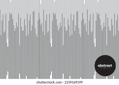 vibración abstracta en forma de onda sonora sobre fondo gris degradado se puede usar para la plantilla de sitio web publicidad tecnología de afiches etiqueta de diseño de producto para comida y bebida
