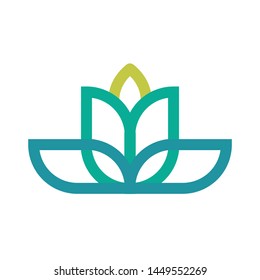 Abstract vibrant tree logo design for company.