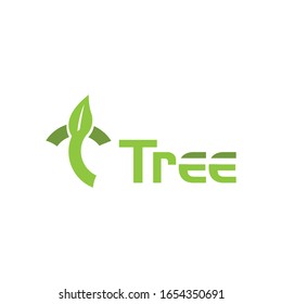 Abstract vibrant tree logo design, root vector - Tree of life logo design inspiration isolated on white background