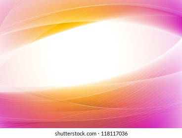 Abstract vibrant wavy background. Vector design eps 10. Gradient mesh included