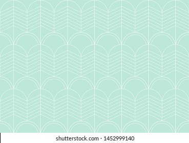 Abstract victorian seamless pattern. Vector art deco background. Geometric illustration.
