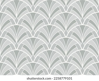 Abstract victorian seamless pattern. Vector art deco background. Geometric illustration.