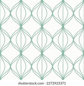 Abstract victorian seamless pattern. Vector art deco background. Geometric illustration.