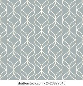 Abstract victorian seamless pattern. Vector art deco background. Geometric illustration.
