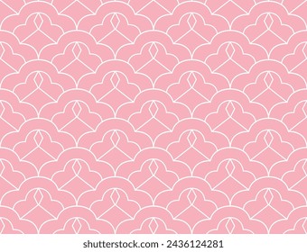 Abstract victorian seamless pattern. Vector art deco background. Geometric illustration.