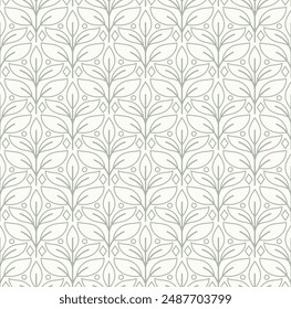 motif  Abstrait victorien harmonieux. arrière-plan  Image vectorielle déco. Illustration géométrique.