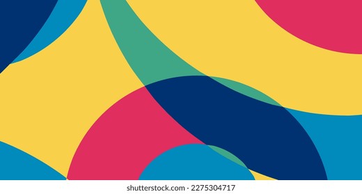 abstract vintage 70s 80s retro background colorful