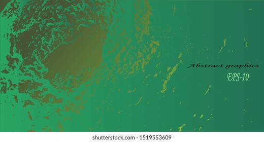 Abstract vintage background. Art background. Obsolete surface. Creative vector background for banner and flyer. Texture stains. Designer decorative cover. Vector graphics. Spots and blots