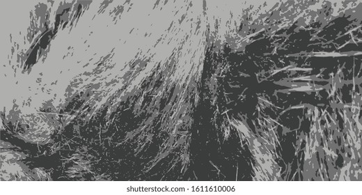 Abstract vintage background. Creative vector background. Spotted textured background. Designer decorative cover. Vector graphics. Spots and blots. Obsolete surface