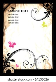 Abstract vintage background for design.