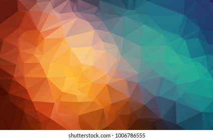 Abstract vintage Background of geometric shapes. Polygonal Mosaic Background, Low Poly Style, Retro triangle background. Colorful mosaic pattern. Vector illustration, Business Design Templates