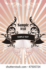 Abstract vintage background pattern