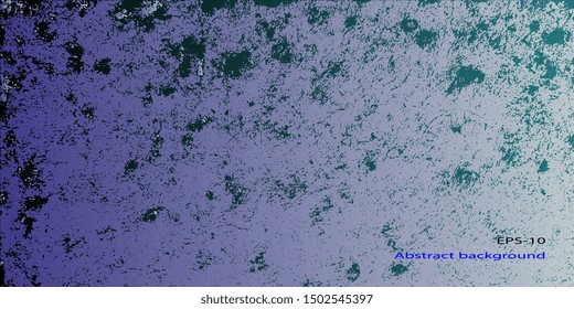 Abstract vintage background. Spotted textured background. Vector graphics. Spots and blots. Obsolete surface. Creative vector background for banner and flyer