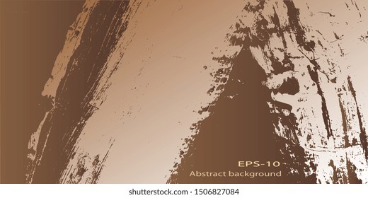 Abstract vintage background. Spotted textured background. Designer decorative cover. Vector graphics. Spots and blots. Obsolete surface. Creative vector background for banner and flyer