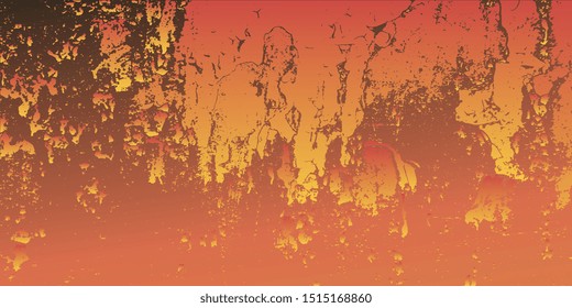 Abstract vintage background. Vector graphics. Spotted textured background