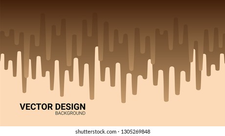 Abstract vintage backgrounds with dynamic color rounded shapes. Vector illustration in rounded lines halftone style. Horizontal Element for design poster, flyer, banner or cover