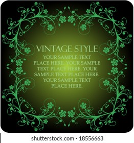 abstract vintage banner