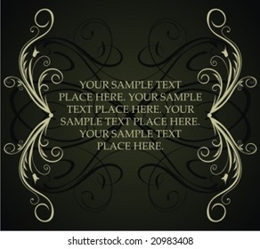 abstract vintage banner