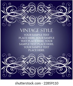 abstract vintage banner
