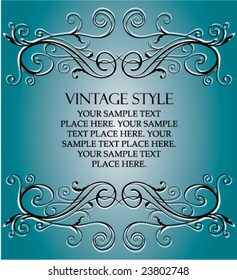 abstract vintage banner