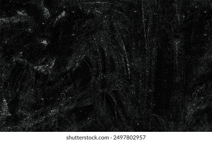 Abstract vintage black and white splated background. Black paint splashes texture design vector illustration