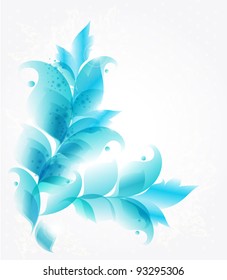 Fondo azul abstracto para el diseño