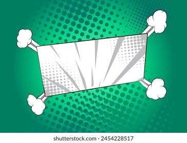 Abstract vintage cartoon backgrounds, comic book backdrop. Retro vector comics pop art design.