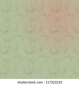 abstract vintage elegant vector background with a textile ornament