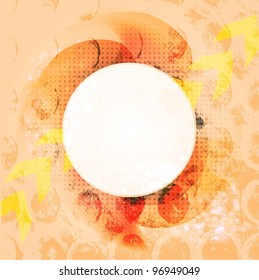 Abstract vintage Frame