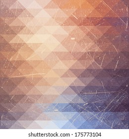 Abstract, vintage geometric background