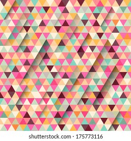 Abstract, vintage geometric background