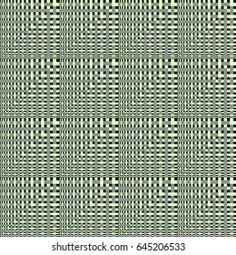 Abstract vintage geometric patch seamless pattern. Vector mosaic background