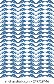 Abstract vintage geometric  pattern seamless background. Vector illustration