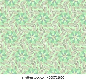 Abstract vintage geometric seamless background pattern. 
