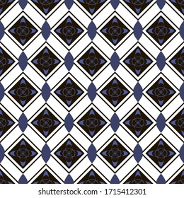 Patrón abstracto geométrico sin fisuras. Fondo de trabajo abierto ornamental. Ilustración del vector