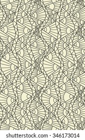 Abstract vintage geometric seamless pattern