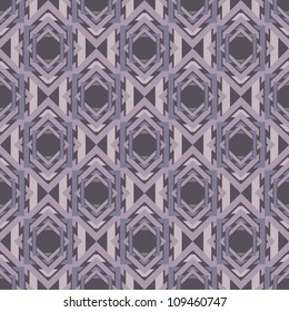 abstract vintage geometric wallpaper pattern seamless background. Vector illustration