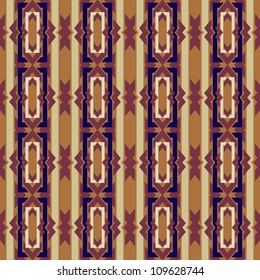 abstract vintage geometric wallpaper pattern seamless background. Vector illustration