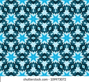 abstract vintage geometric wallpaper pattern seamless background. Vector illustration