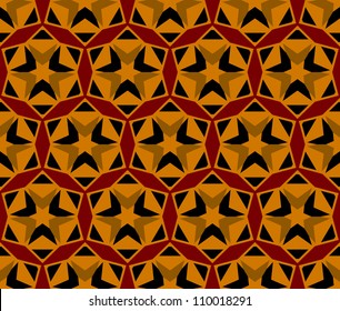 abstract vintage geometric wallpaper pattern seamless background. Vector illustration