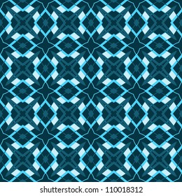 abstract vintage geometric wallpaper pattern seamless background. Vector illustration