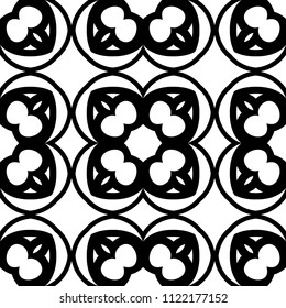 abstract vintage geometric wallpaper pattern seamless background. Vector illustration