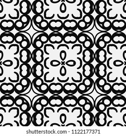 abstract vintage geometric wallpaper pattern seamless background. Vector illustration