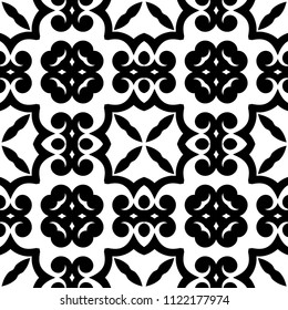abstract vintage geometric wallpaper pattern seamless background. Vector illustration