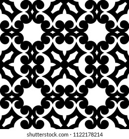 abstract vintage geometric wallpaper pattern seamless background. Vector illustration