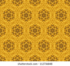 abstract vintage geometric wallpaper pattern seamless background. Vector illustration