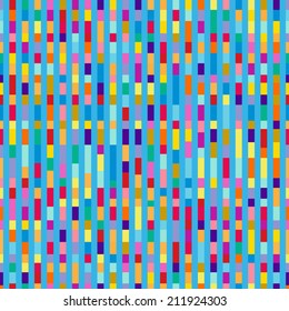 abstract vintage geometric wallpaper pattern seamless background. Vector illustration